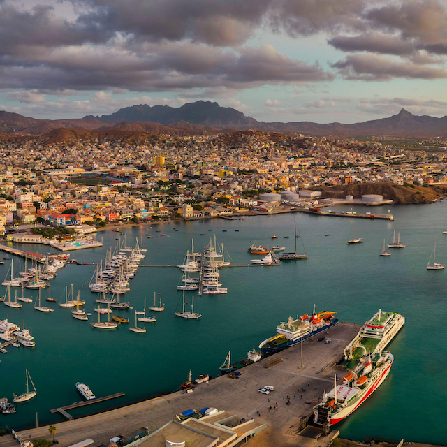 Hafenbucht Mindelo Insel São Vicente