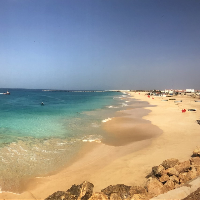 Strand von Maio Insel Kapverden