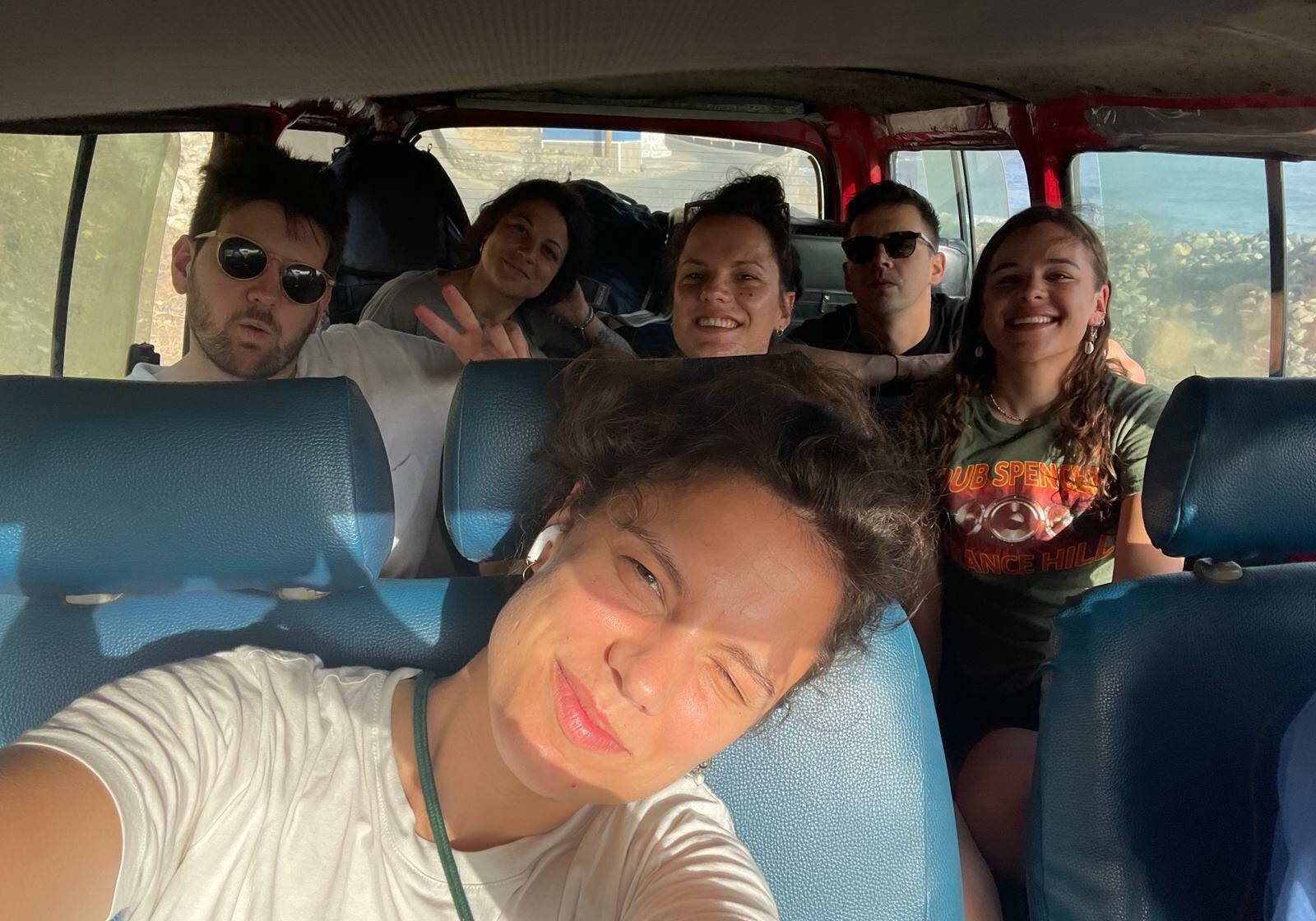 Freundegruppe unterwegs auf Santo Antão